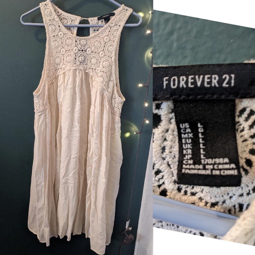 White summer dress